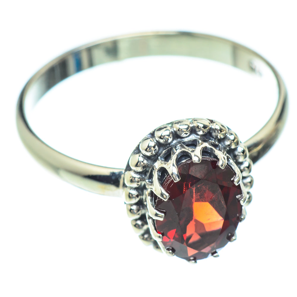 Garnet Rings handcrafted by Ana Silver Co - RING52730