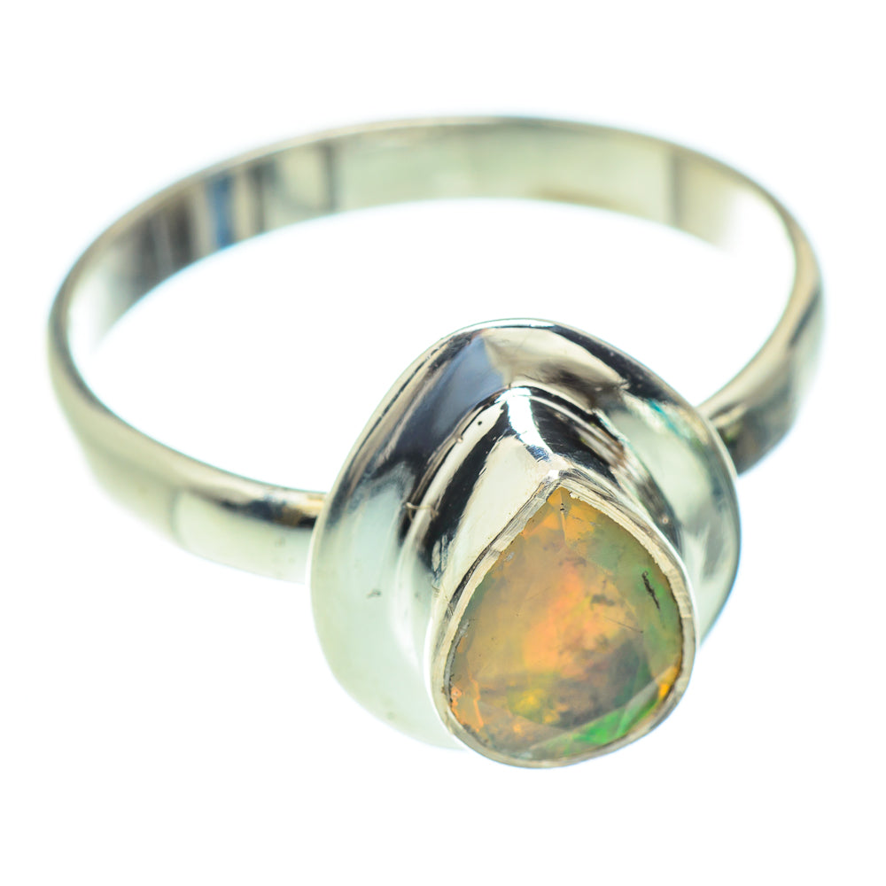 Ethiopian Opal Rings handcrafted by Ana Silver Co - RING52735