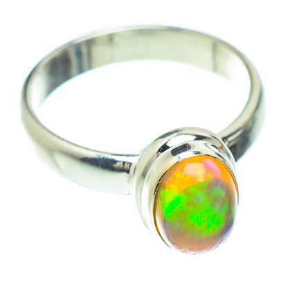 Ethiopian Opal Rings handcrafted by Ana Silver Co - RING52750