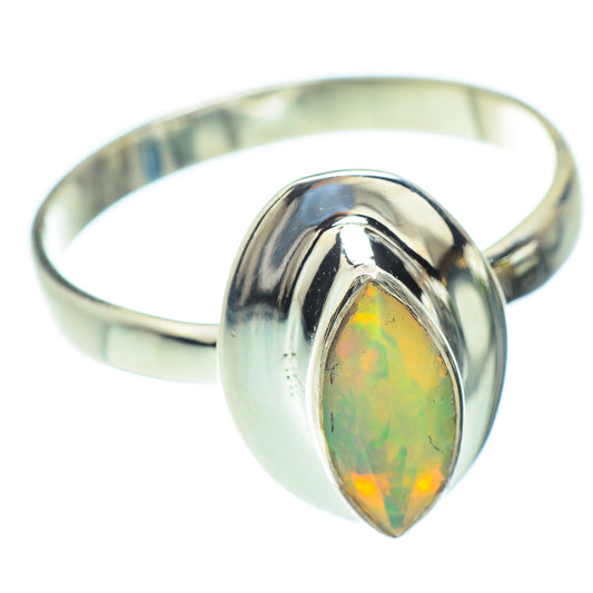 Ethiopian Opal Rings handcrafted by Ana Silver Co - RING52751