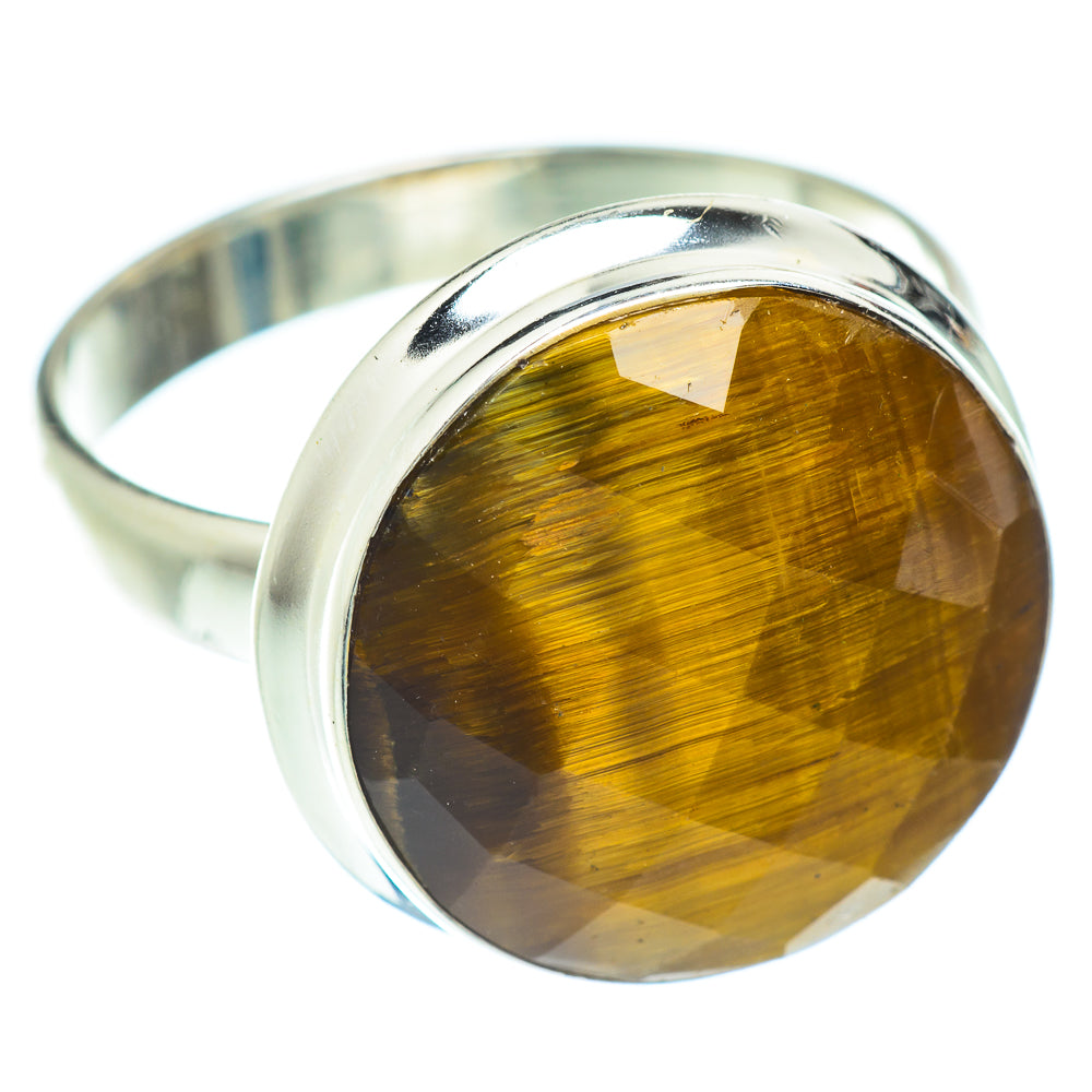 Tiger Eye Rings handcrafted by Ana Silver Co - RING52765
