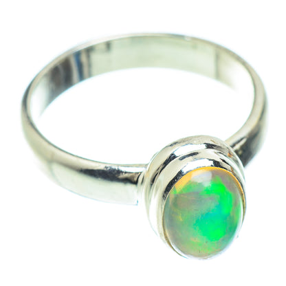 Ethiopian Opal Rings handcrafted by Ana Silver Co - RING52770