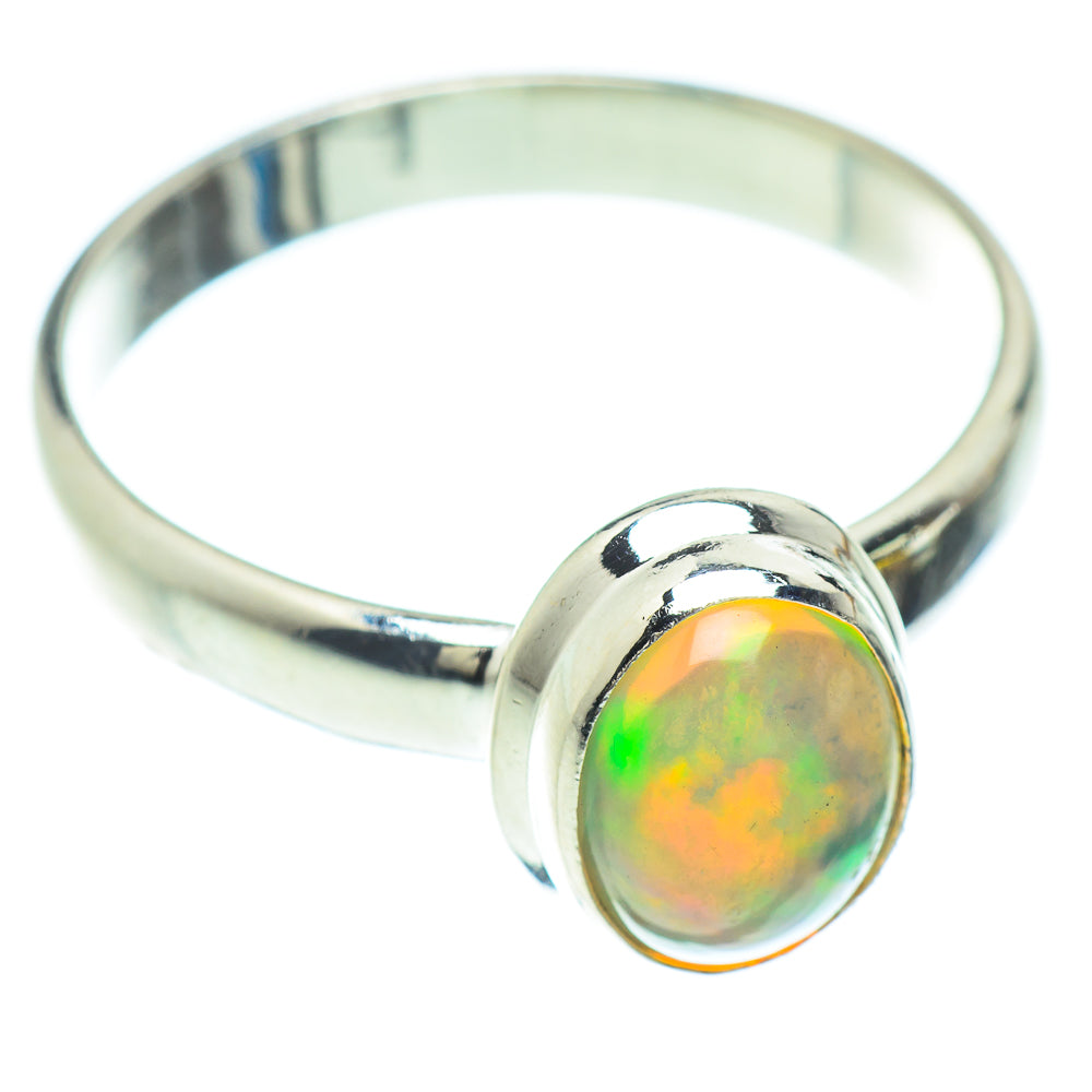 Ethiopian Opal Rings handcrafted by Ana Silver Co - RING52802