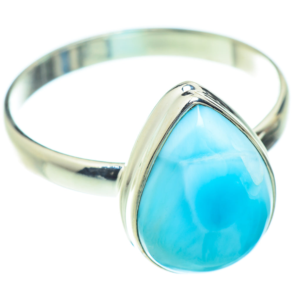 Larimar Rings handcrafted by Ana Silver Co - RING52805