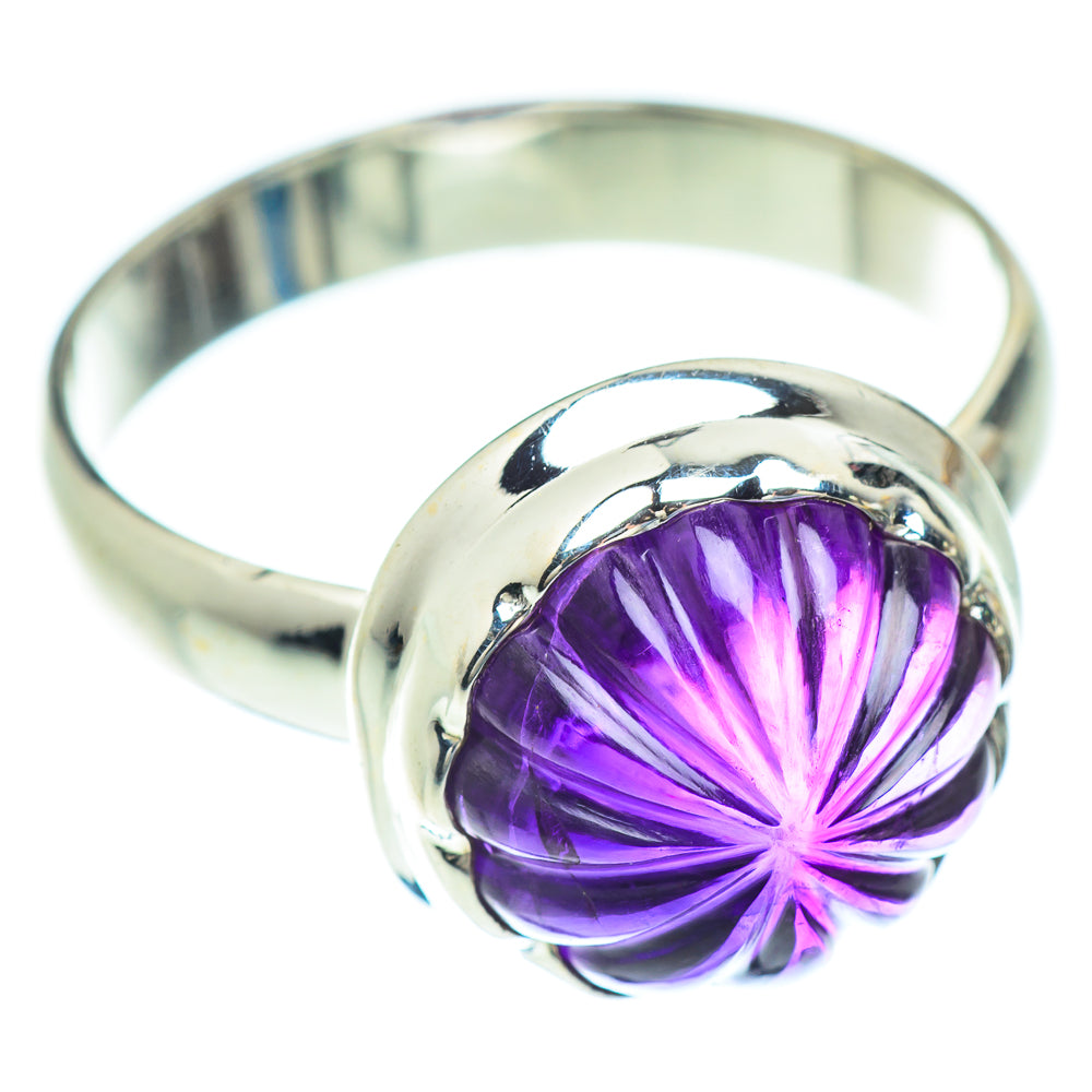 Amethyst Rings handcrafted by Ana Silver Co - RING52896