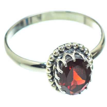 Garnet Rings handcrafted by Ana Silver Co - RING52916