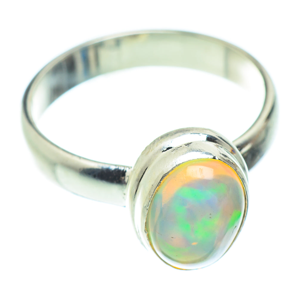 Ethiopian Opal Rings handcrafted by Ana Silver Co - RING52923