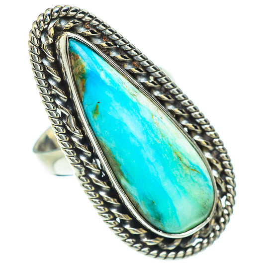 Peruvian Opal Rings handcrafted by Ana Silver Co - RING52935