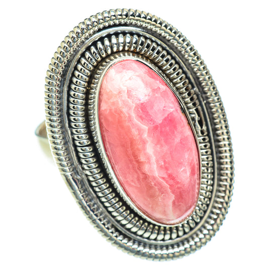 Rhodochrosite Rings handcrafted by Ana Silver Co - RING52949