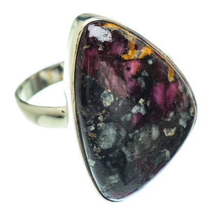 Russian Eudialyte Rings handcrafted by Ana Silver Co - RING52978