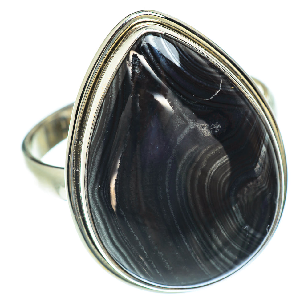Psilomelane Rings handcrafted by Ana Silver Co - RING52980
