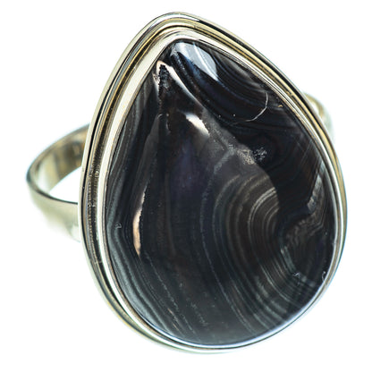 Psilomelane Rings handcrafted by Ana Silver Co - RING52980
