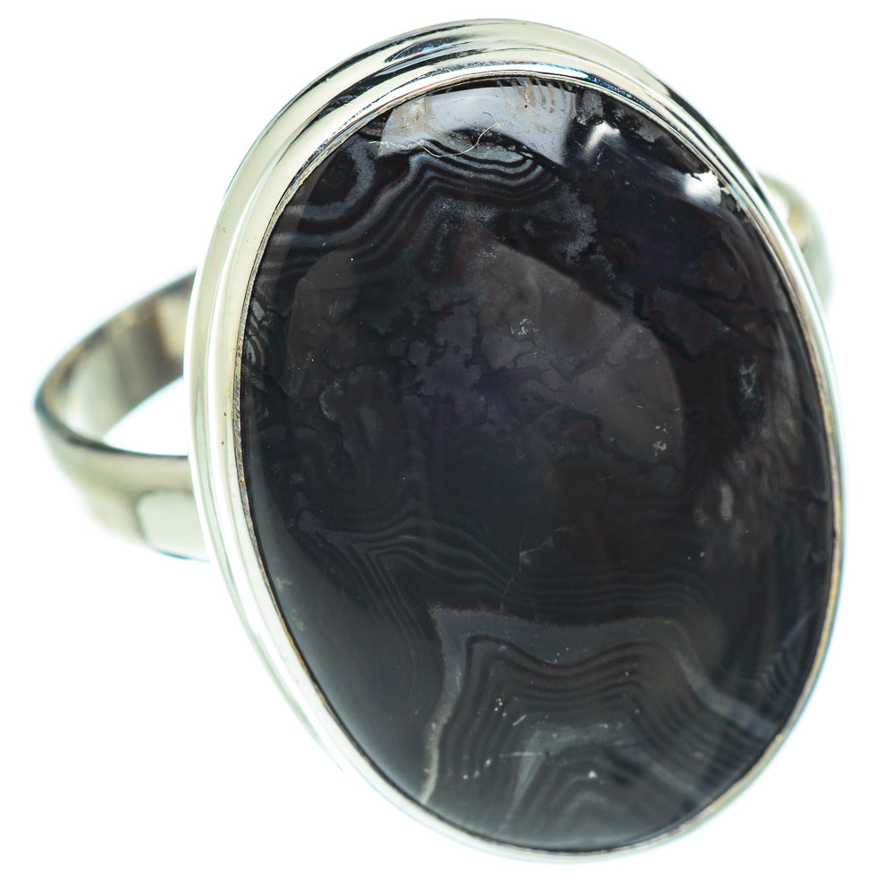 Psilomelane Rings handcrafted by Ana Silver Co - RING52981