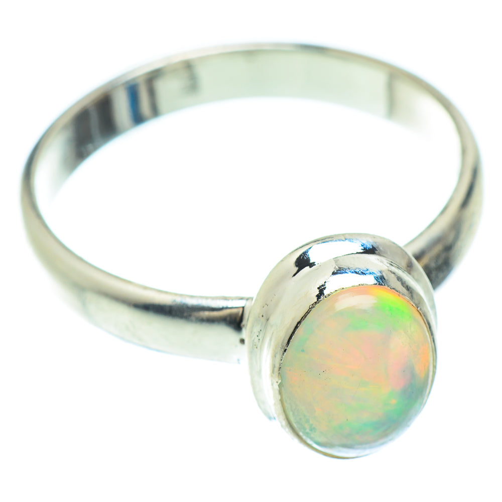 Ethiopian Opal Rings handcrafted by Ana Silver Co - RING53041