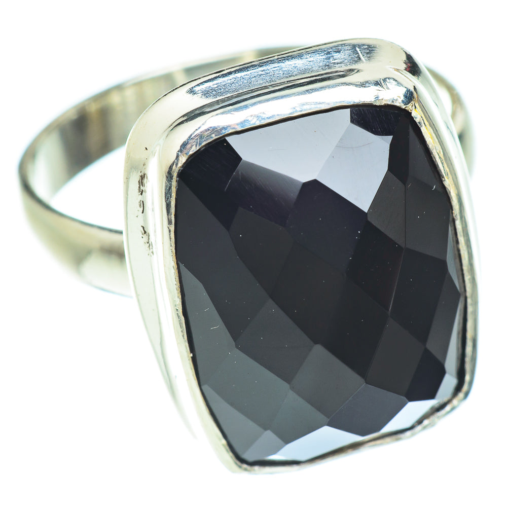 Black Onyx Rings handcrafted by Ana Silver Co - RING53058