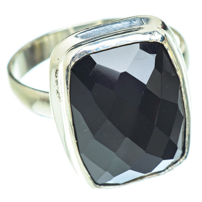 Black Onyx Rings handcrafted by Ana Silver Co - RING53058