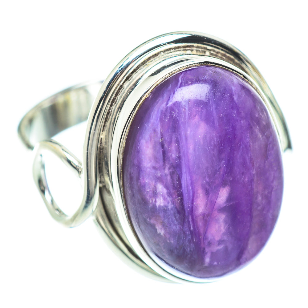 Charoite Rings handcrafted by Ana Silver Co - RING53078