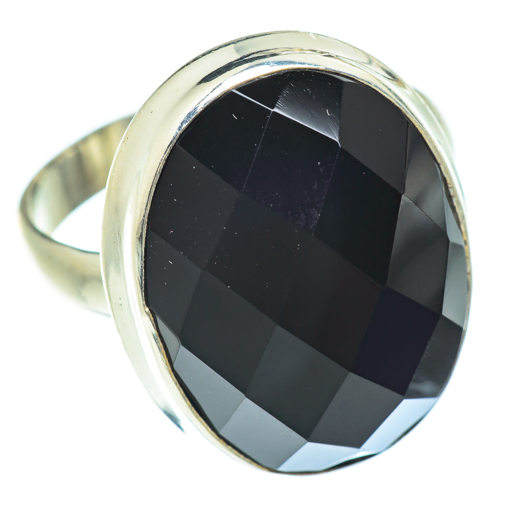 Black Onyx Rings handcrafted by Ana Silver Co - RING53080