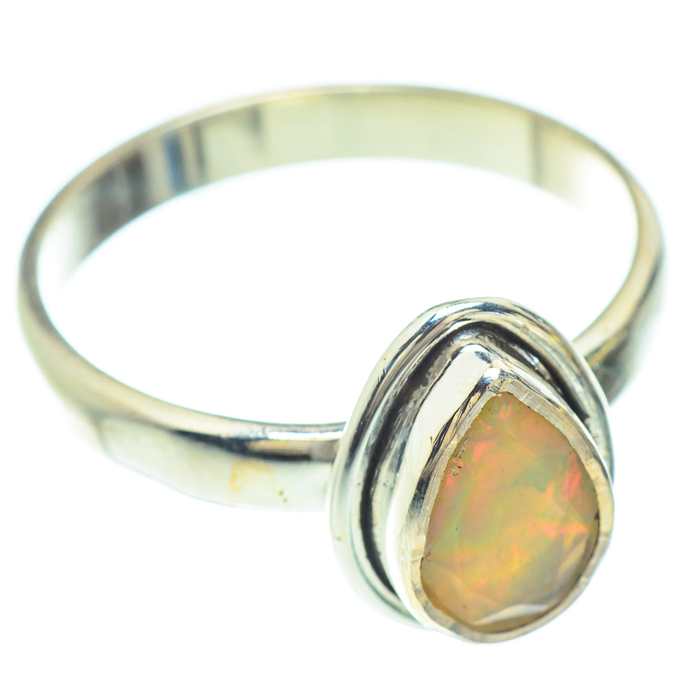 Ethiopian Opal Rings handcrafted by Ana Silver Co - RING53084