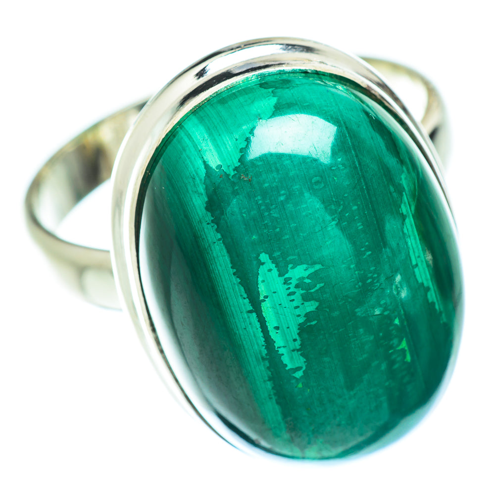 Malachite Rings handcrafted by Ana Silver Co - RING53095