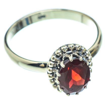 Garnet Rings handcrafted by Ana Silver Co - RING53099