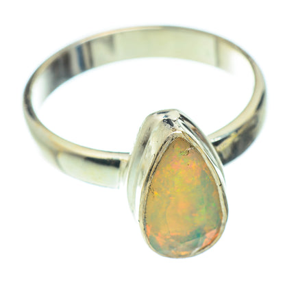 Ethiopian Opal Rings handcrafted by Ana Silver Co - RING53105