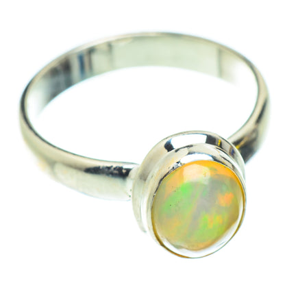 Ethiopian Opal Rings handcrafted by Ana Silver Co - RING53139