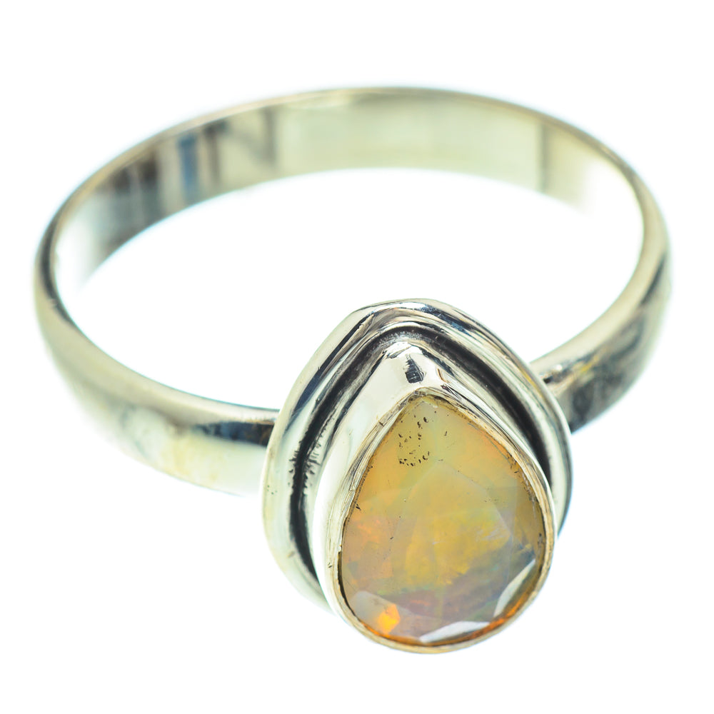 Ethiopian Opal Rings handcrafted by Ana Silver Co - RING53140