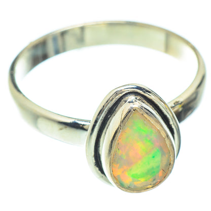 Ethiopian Opal Rings handcrafted by Ana Silver Co - RING53156