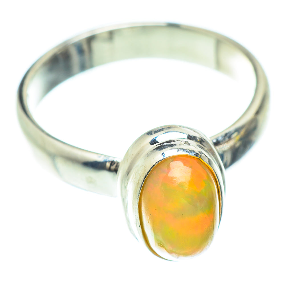 Ethiopian Opal Rings handcrafted by Ana Silver Co - RING53170