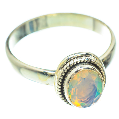 Ethiopian Opal Rings handcrafted by Ana Silver Co - RING53171