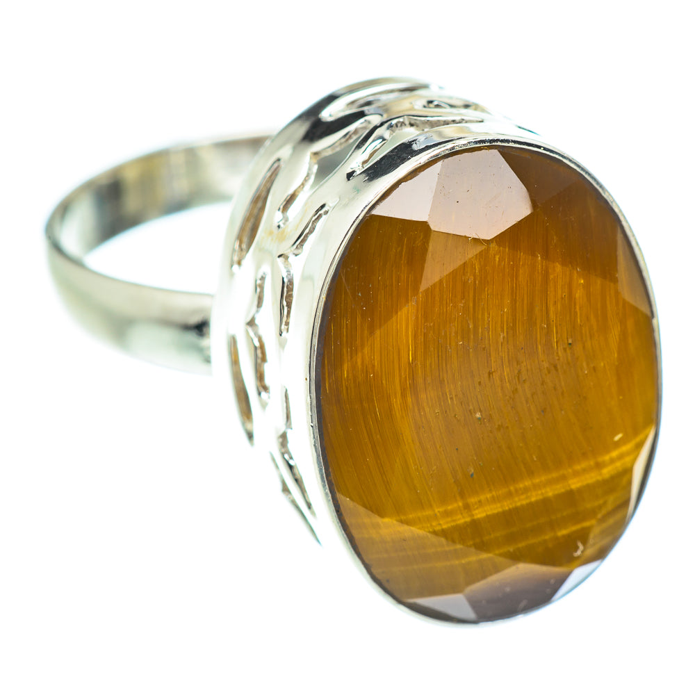 Tiger Eye Rings handcrafted by Ana Silver Co - RING53238