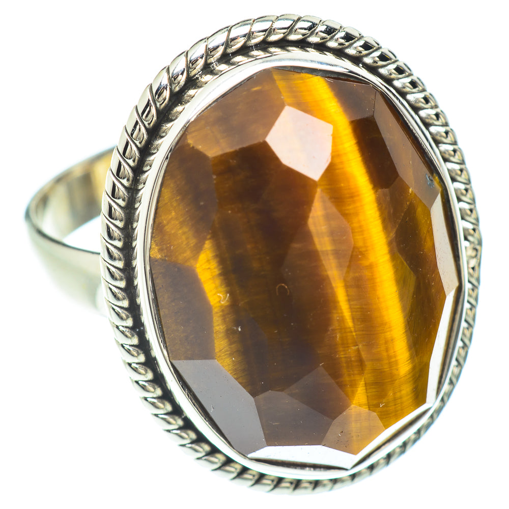 Tiger Eye Rings handcrafted by Ana Silver Co - RING53239