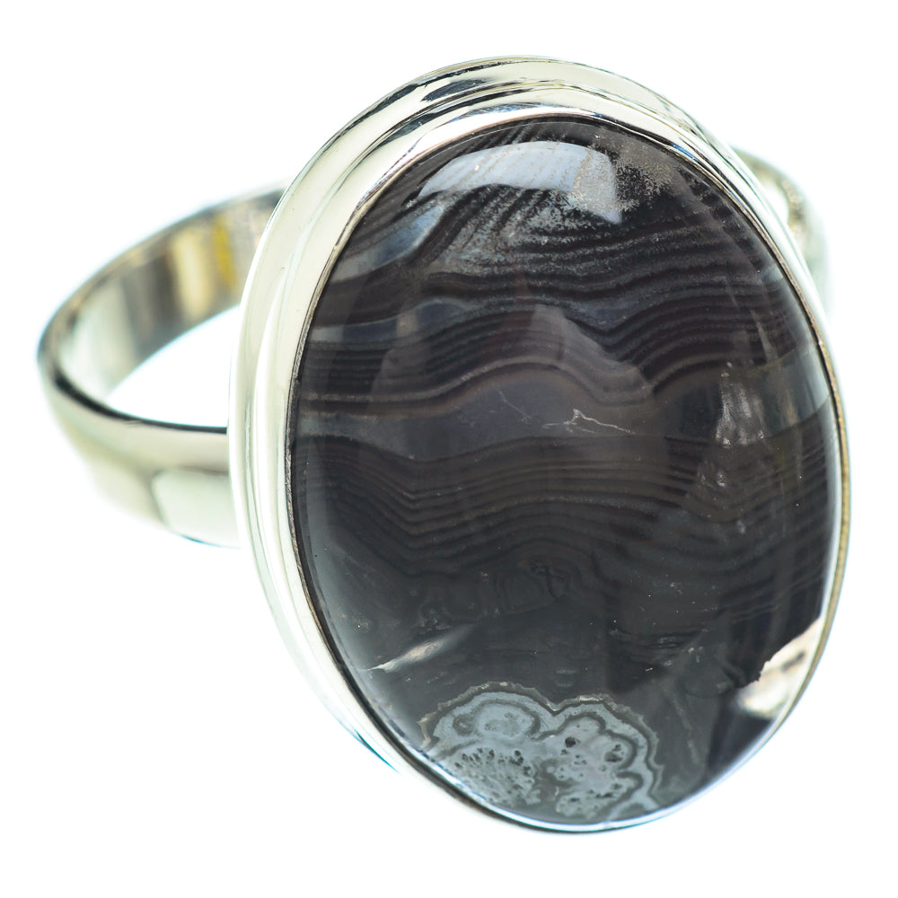 Psilomelane Rings handcrafted by Ana Silver Co - RING53251
