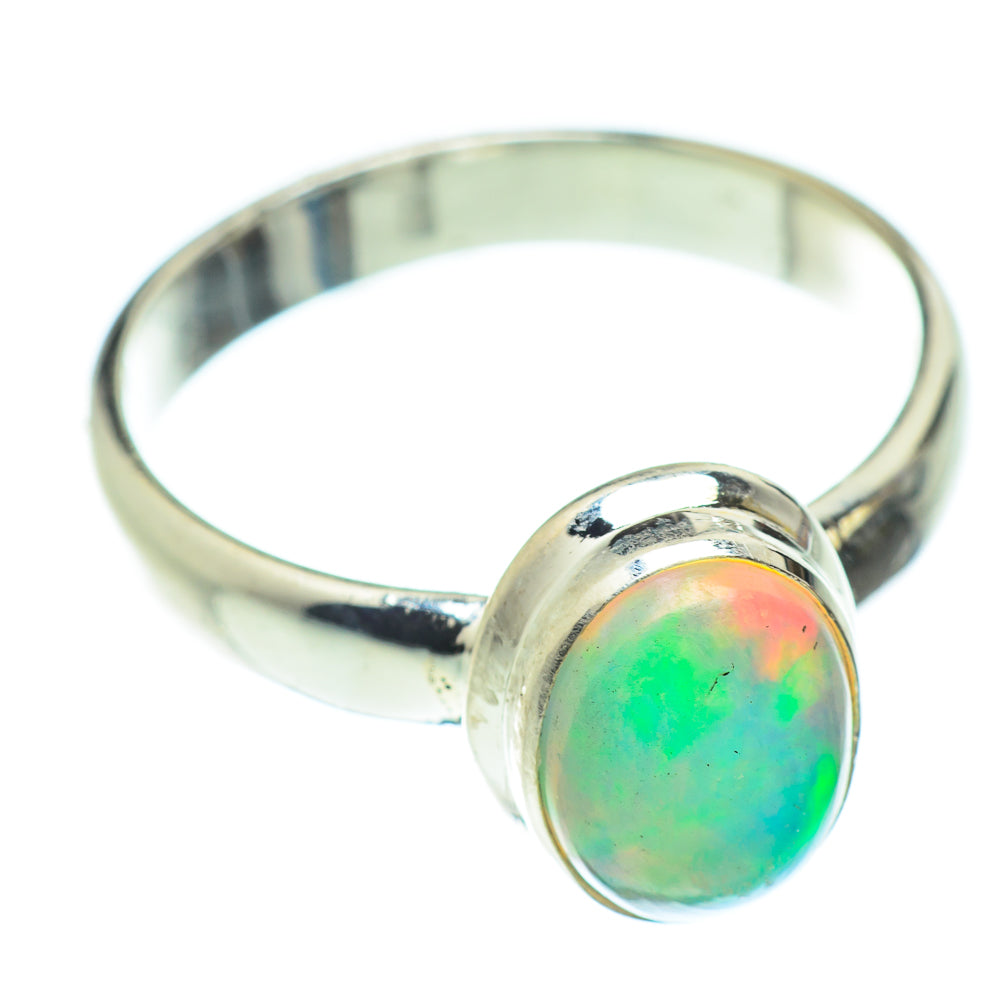 Ethiopian Opal Rings handcrafted by Ana Silver Co - RING53254