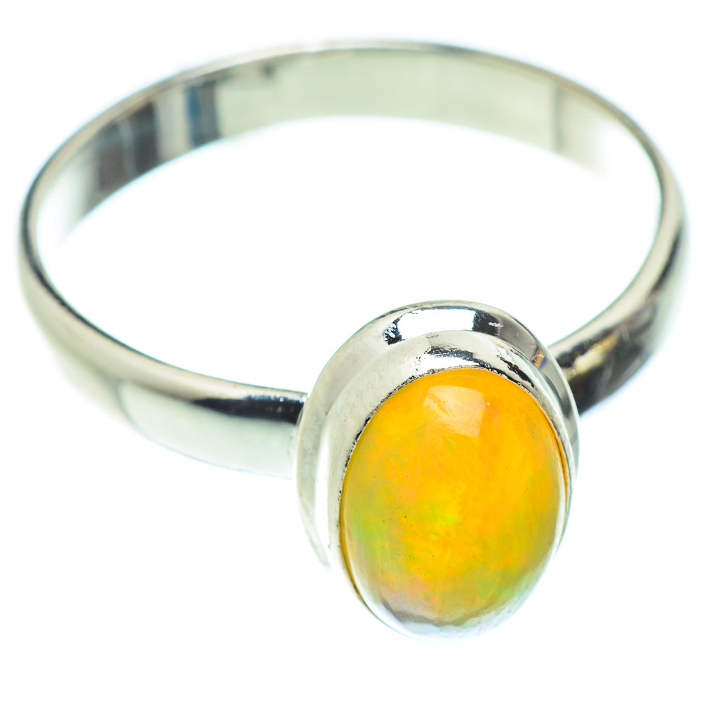 Ethiopian Opal Rings handcrafted by Ana Silver Co - RING53257