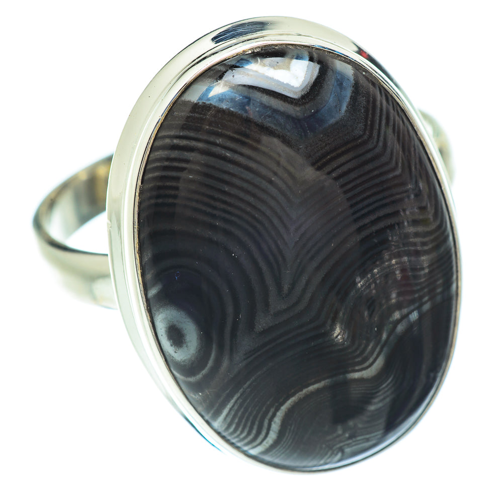 Psilomelane Rings handcrafted by Ana Silver Co - RING53310