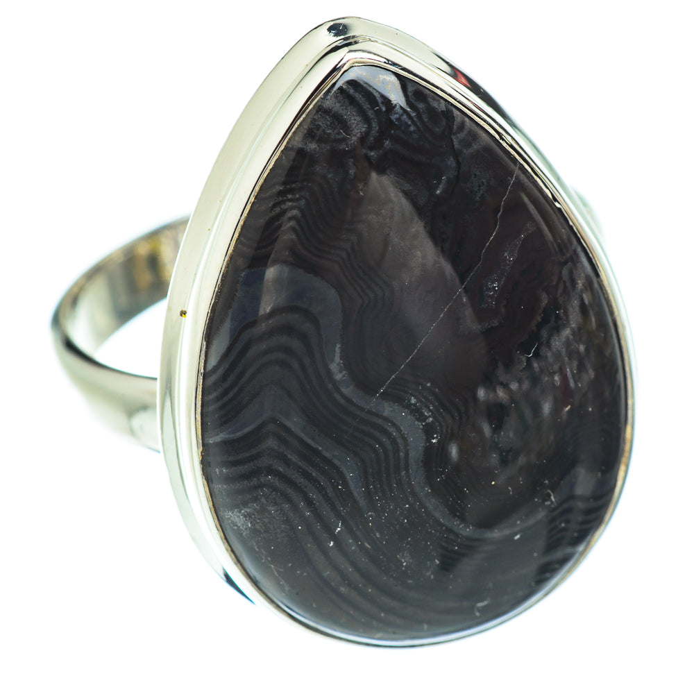 Psilomelane Rings handcrafted by Ana Silver Co - RING53312