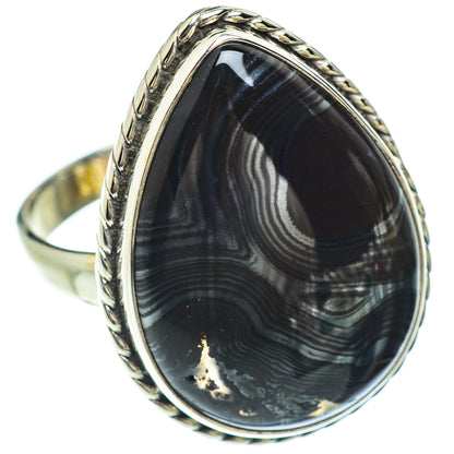 Psilomelane Rings handcrafted by Ana Silver Co - RING53315