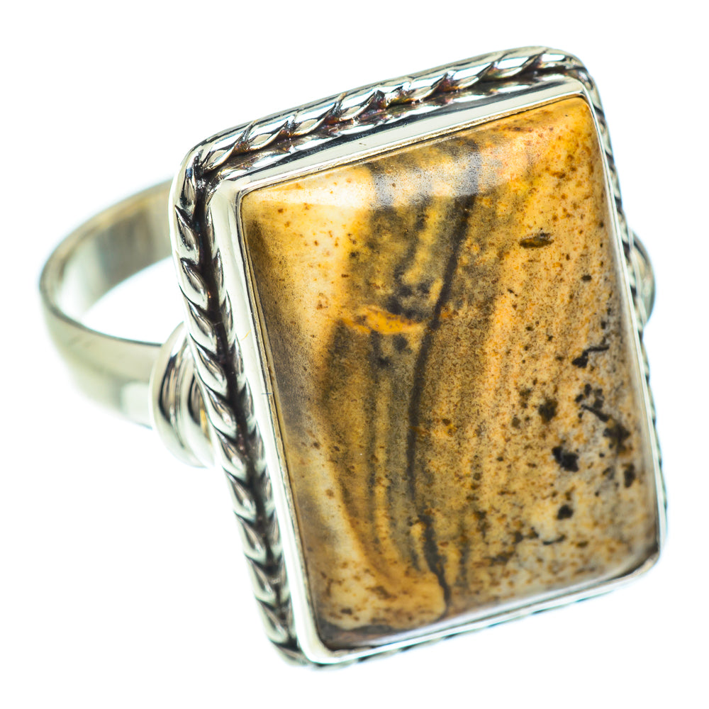 Picture Jasper Rings handcrafted by Ana Silver Co - RING53333 - Photo 2