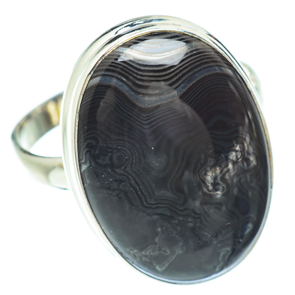 Psilomelane Rings handcrafted by Ana Silver Co - RING53344