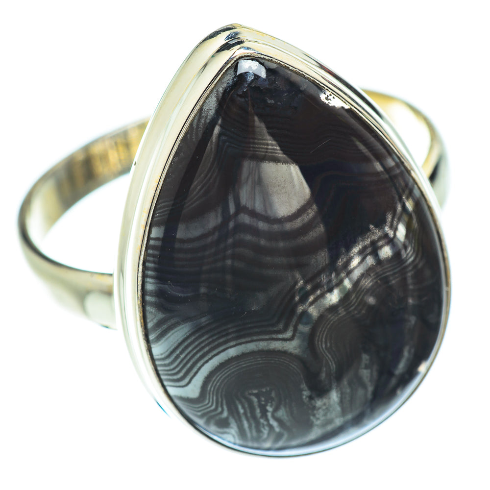 Psilomelane Rings handcrafted by Ana Silver Co - RING53345