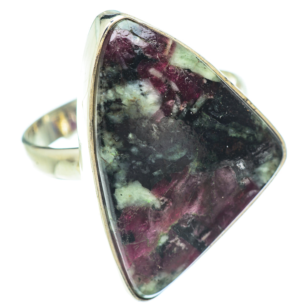 Russian Eudialyte Rings handcrafted by Ana Silver Co - RING53355