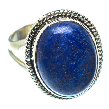 Lapis Lazuli Rings handcrafted by Ana Silver Co - RING53389
