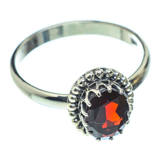 Garnet Rings handcrafted by Ana Silver Co - RING53399