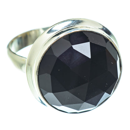 Black Onyx Rings handcrafted by Ana Silver Co - RING53404