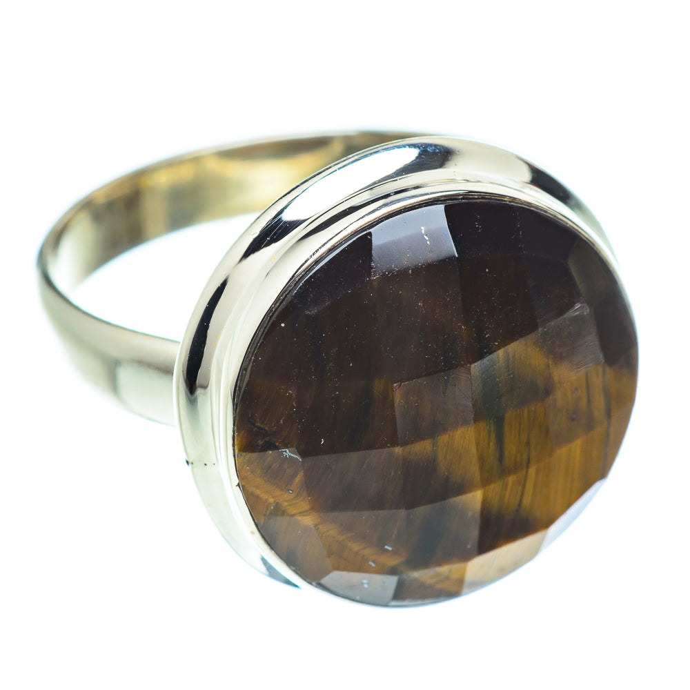 Tiger Eye Rings handcrafted by Ana Silver Co - RING53427