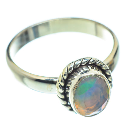 Ethiopian Opal Rings handcrafted by Ana Silver Co - RING53439