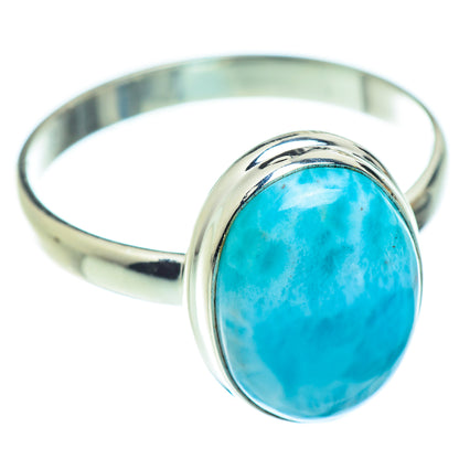 Larimar Rings handcrafted by Ana Silver Co - RING53445