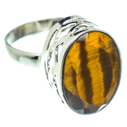 Tiger Eye Rings handcrafted by Ana Silver Co - RING53454
